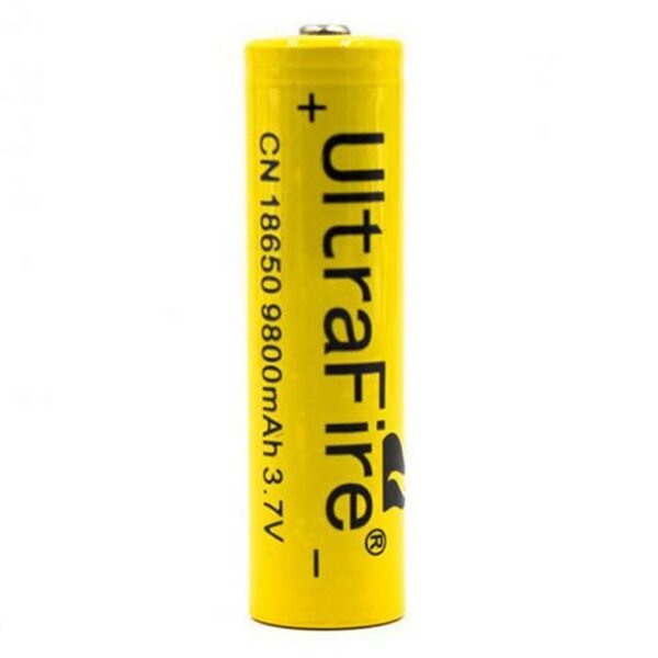 BATERIA 18650 AMARILLA 3.7V/9800mAh