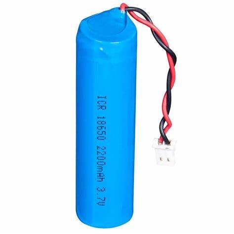 BATERIA 18650 3.7V CON CABLE 2000 MAH