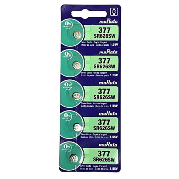BATERIA 377/626 MURATA BLISTER X5