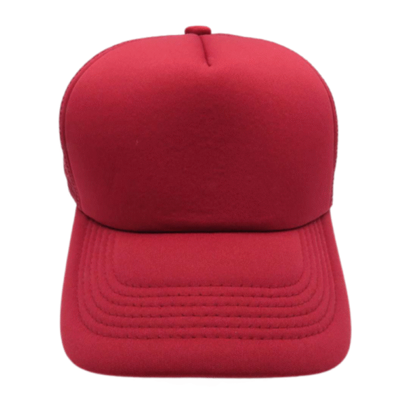 GORRA DE MALLA VINO G-346