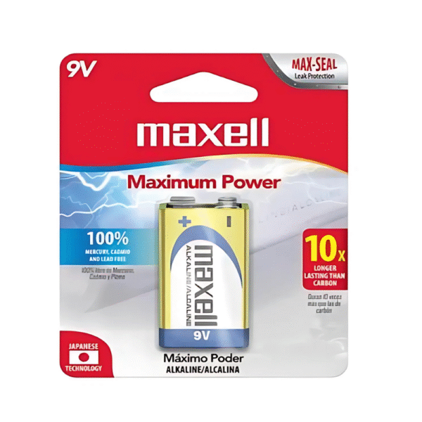 BATERIA  9V MAXELL