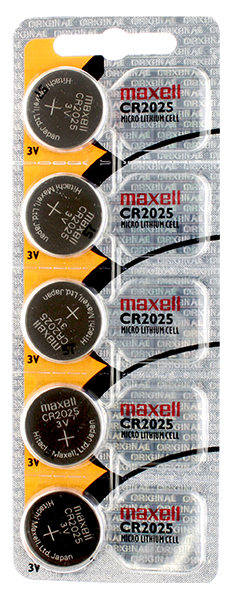 BATERIA 2025 MAXELL