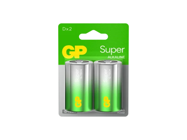 BATERIA SUPER ALKALINA TIPO D GP