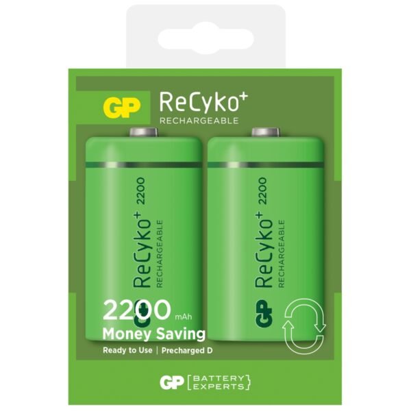 BATERIA TIPO D GP RECYKO 2200MAH