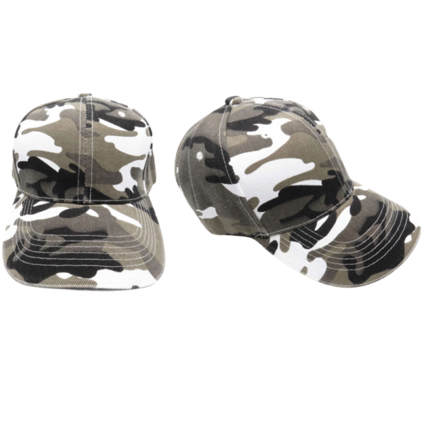 GORRA ACRILICA MILITAR  BLANCA G-207