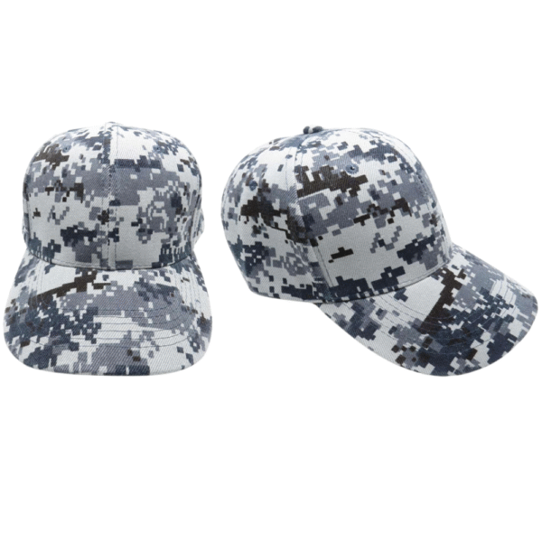 GORRA ACRILICA MILITAR PIXELADA AZUL G-2