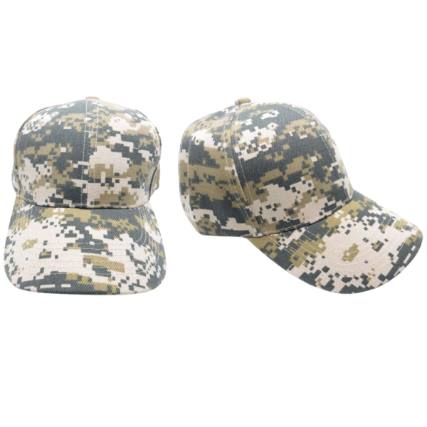 GORRA ACRILICA MILITAR PIXELADA CAFE G-2