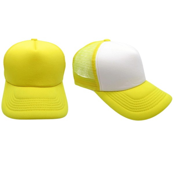 GORRA DE MALLA AMARILLO G-346