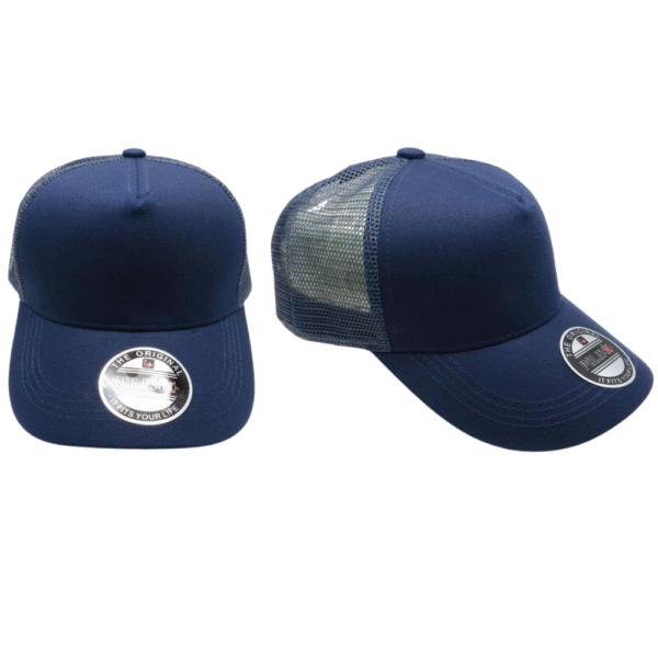 GORRA LISA AZUL G-348