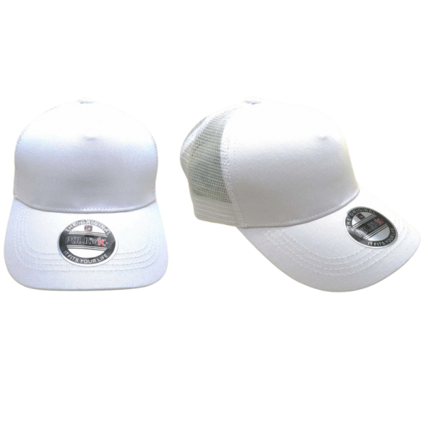 GORRA LISA BLANCA G-348