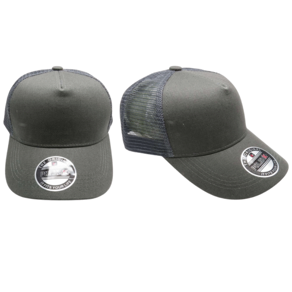 GORRA LISA GRIS G-348