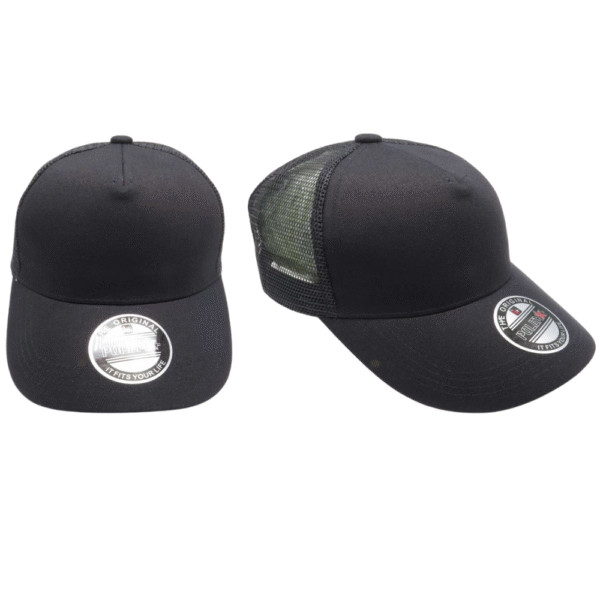 GORRA LISA NEGRA G-348