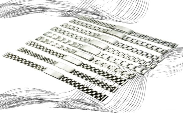 PULSO ACERO PLATEADO 12MM/1