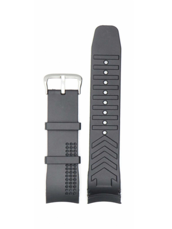 PULSO PU NEGRO 3373 22MM